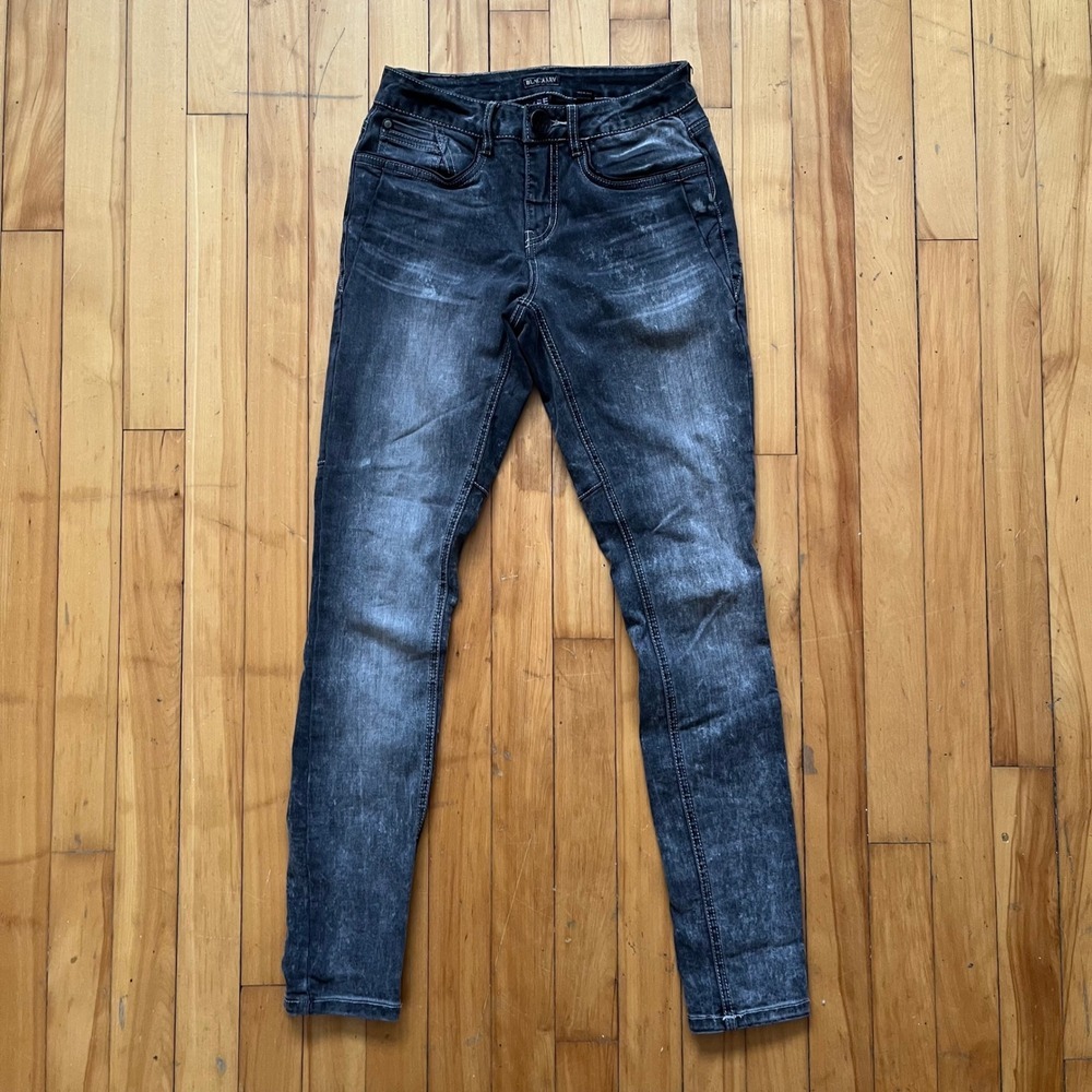 BLACKARV Phoenix Skinny Jeans Women's Size 27 Gray Wash Denim